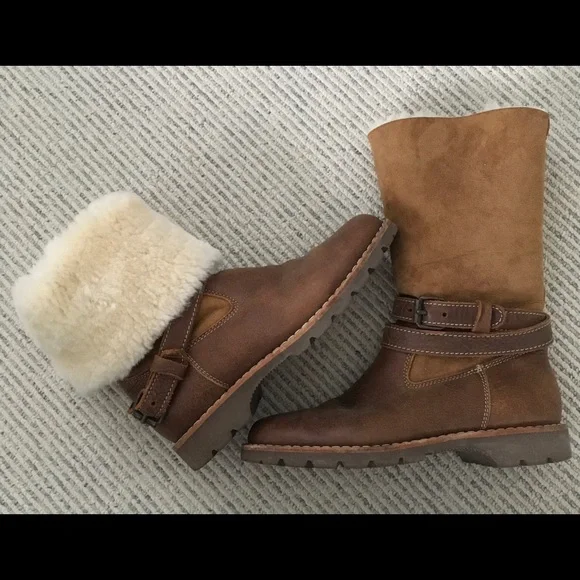 Roots warm shearing boots like new s.7 - Picture 5 of 5